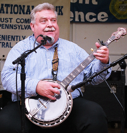 Blake Blakesley Playing Banjo